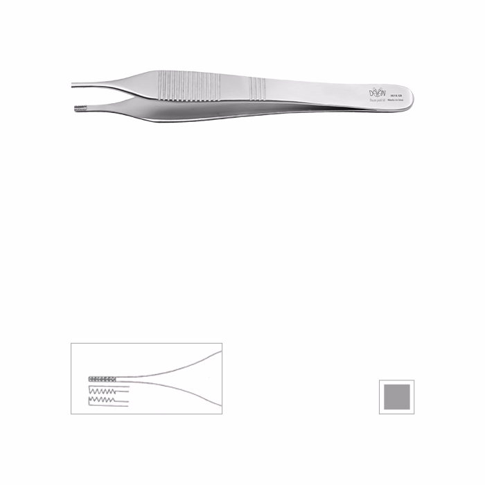 پنست آدسون کارتیلاژ 12 سانتی‌متر مناسب جراحی گوش و بینی