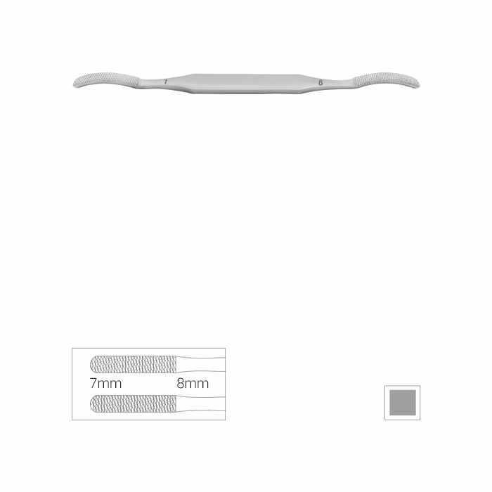 رسپ بینی دوطرفه کرو زاویه‌دار سایز ۷-۸ میلی‌متر
